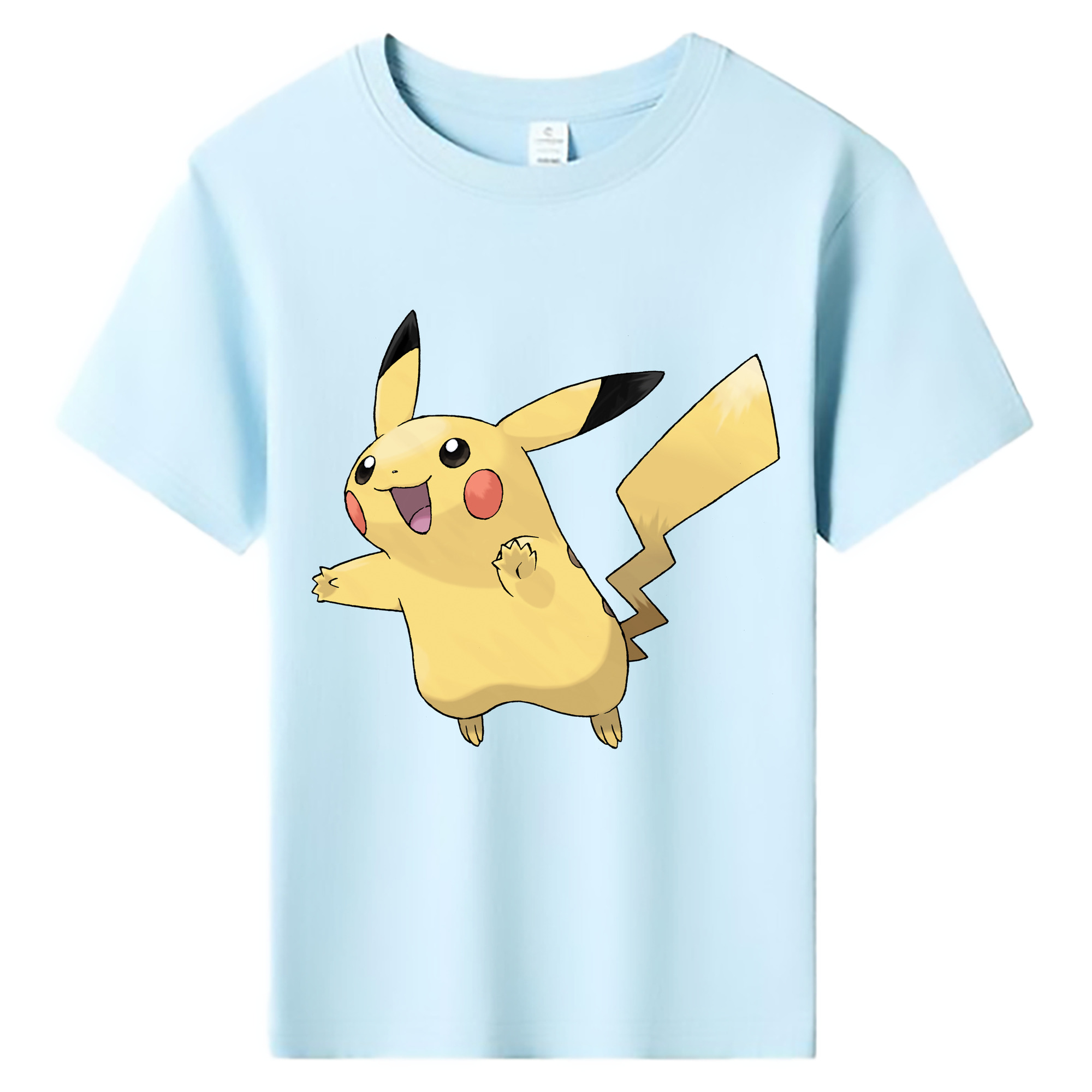 （画像用） ポケットモンスター Pokémon 綿100％キッズTシャツ（フロントプリント）
